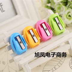 Creative cartoon manual pencil sharpener, mini music player pencil sharpener, student stationery wholesale