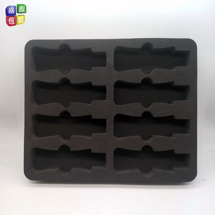 EVA泡棉 精雕一体成型eva内托 防静电防火黑色eva泡棉