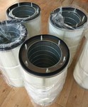 廠家直銷 三螺絲桿吊裝 聚酯纖維除塵濾芯 除塵器濾筒