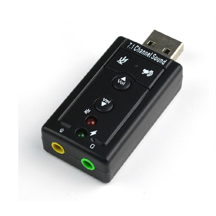 Carte son alimentation analogique 7.1USB externe - Ref 3423631 Image 5