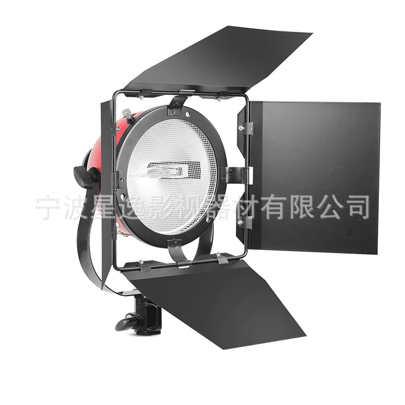 摄影专业专访专用 800W调焦柔光灯-红头灯 色温3200K 欧标