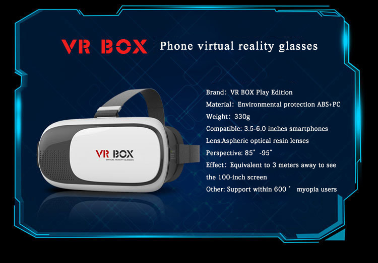 NIERBO VRB01 3D 2.0 Virtual Reality Bluetooth Cardboard Video Game Smartphone