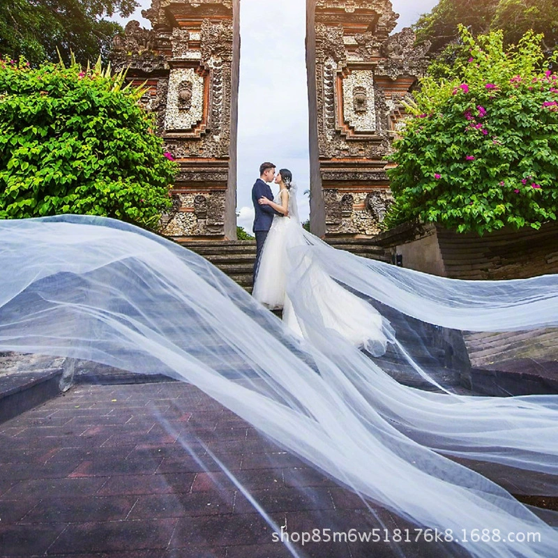 Фотостудия фотография Тур фото длинный хвост простая плавающая пряжа голая пряжа Обычная пряжа красный белый черный розовая Пряжа невесты оптом