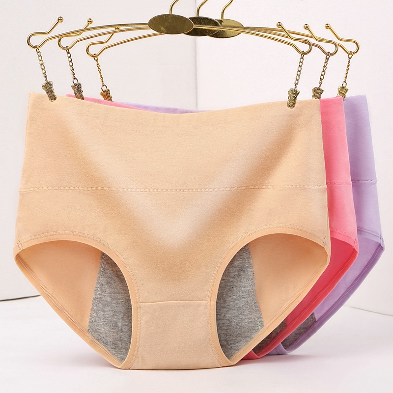 pure cotton Paige lady Physiology Underwear postpartum The abdomen Leak proof ventilation Menstrual period Ladies Underwear 1069
