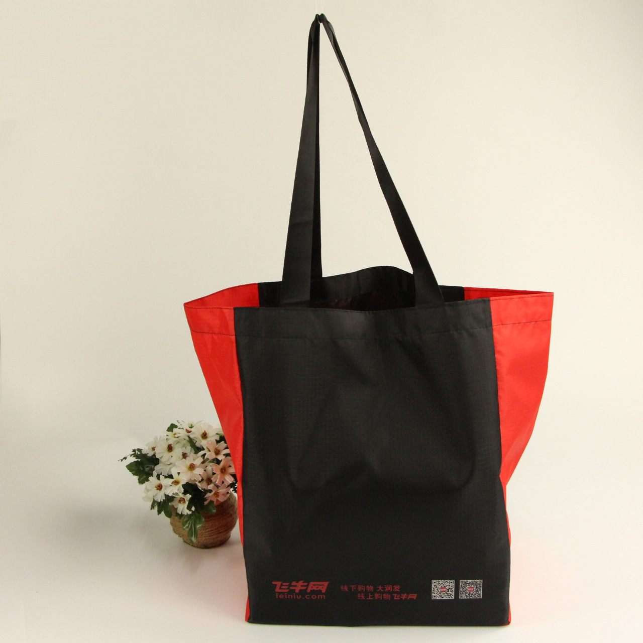 厂家低价定做出口品质束口帆布袋 创意印花帆布购物环保手提袋