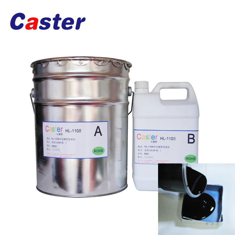 Caster 1108耐高温阻燃环氧树脂灌封胶电路板胶环保防水电源封装|ru