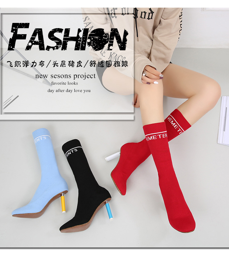 Bottes femme HUI HUIMEI en Laine - Ref 3355455 Image 11