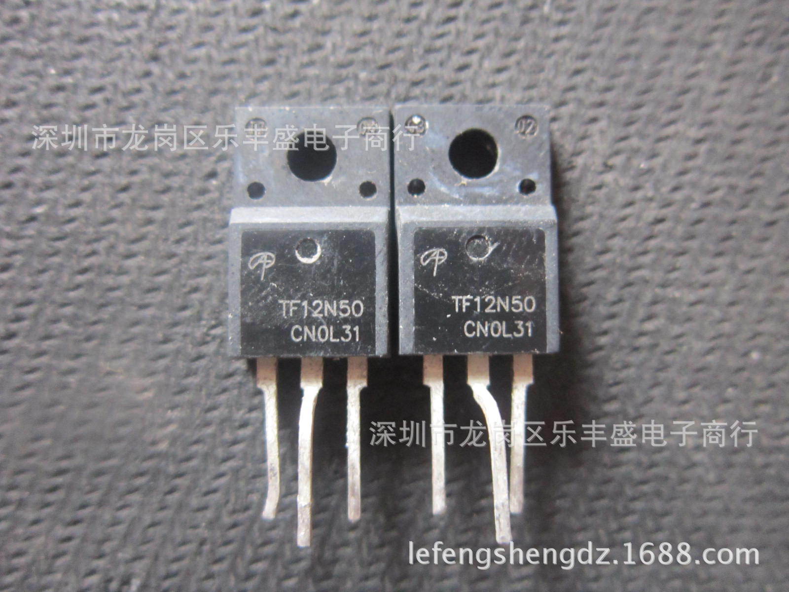 TF12N50 AOTF12N50 拆机万代 TO-220F N通道 功率MOS 12A 500V