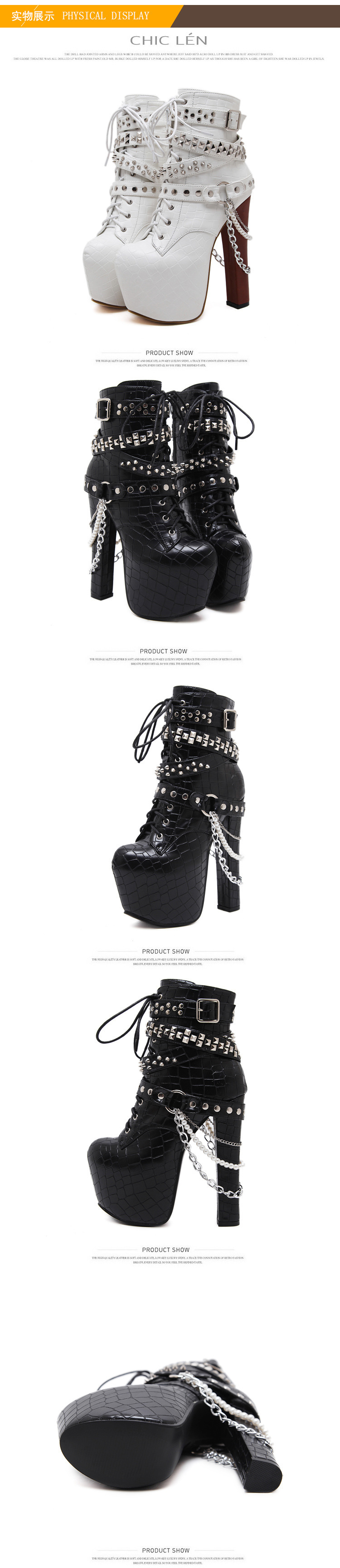 Bottes femme CRAPE MYRTLE en PU artificiel - Ref 3354751 Image 13