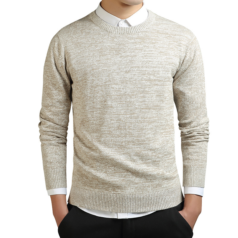 Men's pullover sweater young and middle-...