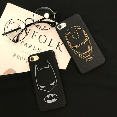 个性创意潮男女款适用苹果xr/max手机壳iPhone8plus/7/6S全包硬壳|ru