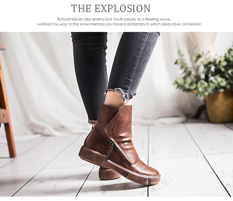 Bottes femme en PU artificiel - Ref 3355246 Image 20