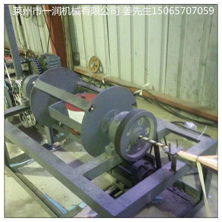 220布条边角料制绳机 分体式烫金纸黄金绳并股制绳机价格