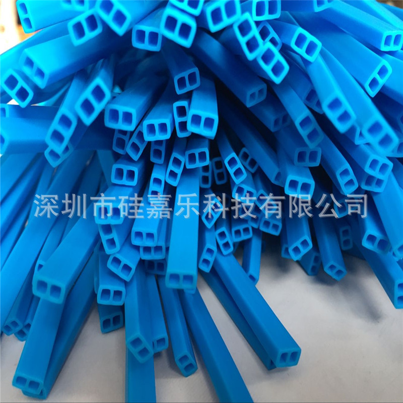 硅胶保鲜盒密封圈 日字型密封条 硅胶彩色密封条 硅胶日子管