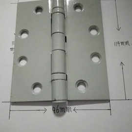高密永达五金专业生产优质轴承喷塑的114铰链防火门合页