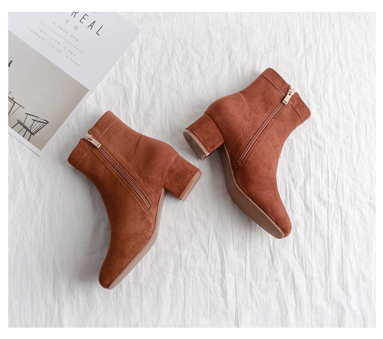 Bottes femme en Daim - Ref 3354814 Image 28