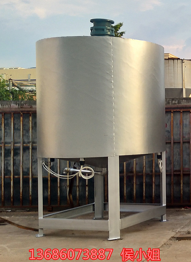 东莞直销液体加热夹层搅拌罐  搅拌洗洁精工业混合液体搅拌机定制