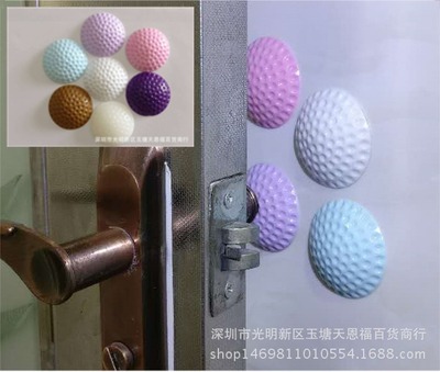 加厚静音门后墙面自粘防撞垫 防碰垫门把手门锁防护垫防震垫批发