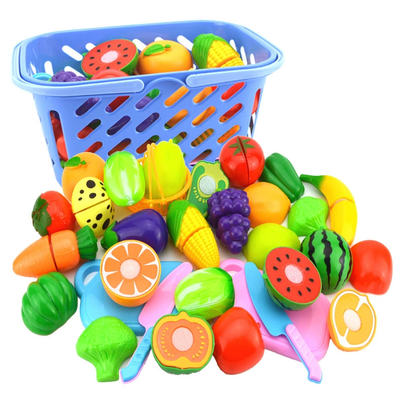 Семейная игрушка для резки, реалистичный набор