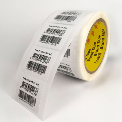 不幹膠標簽定做 銅版紙印刷卷筒logo貼紙商標定做熱敏標簽紙