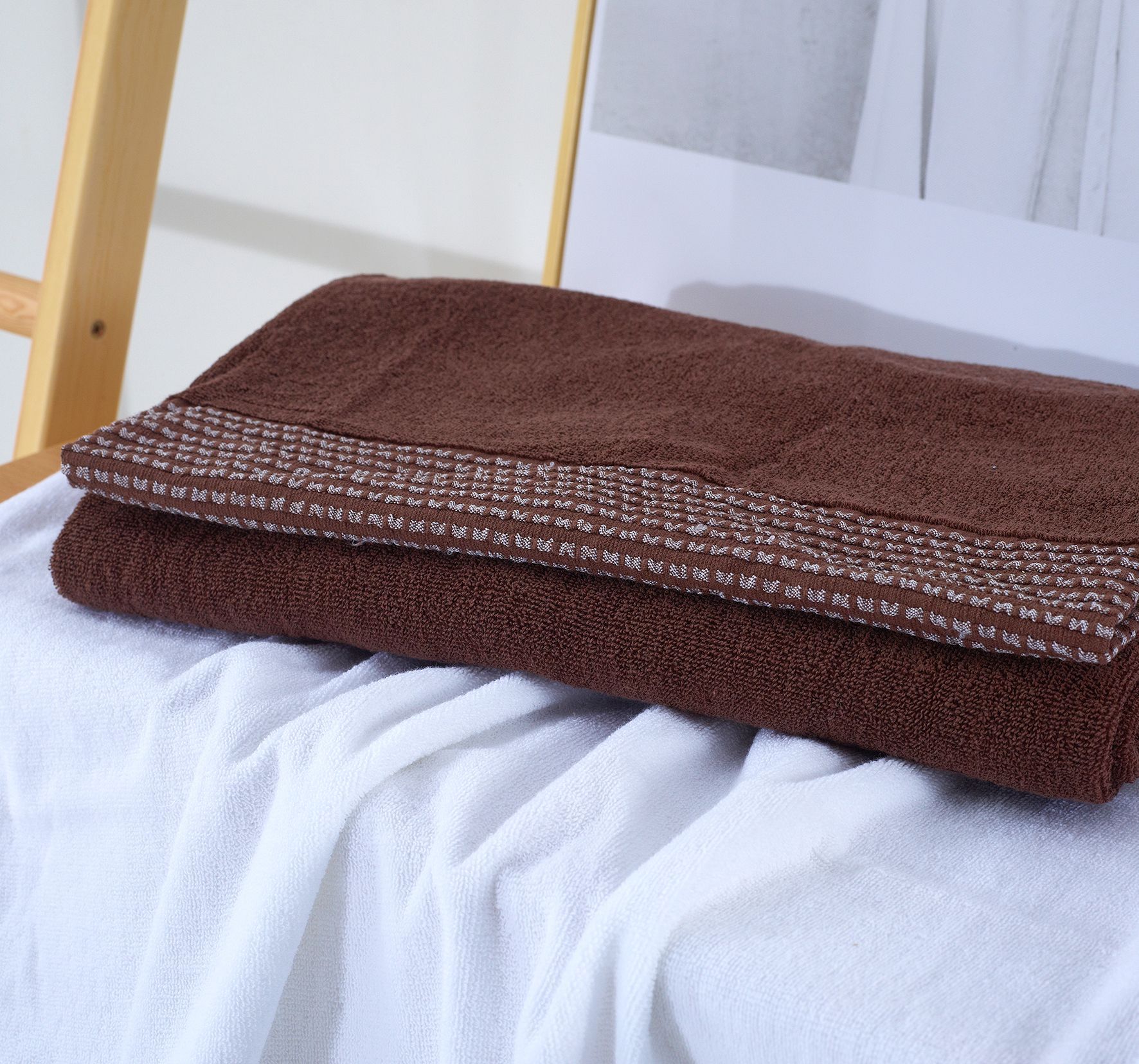 厂家直销纯棉浴巾吸水加大加厚柔软家用浴巾批发定制