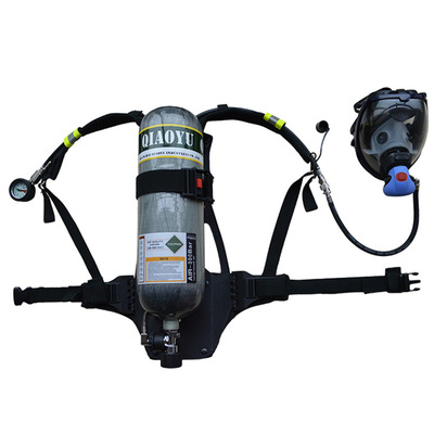 正压式消防空气呼吸器RHZKF6.8/30 SCBA 6.8L碳纤维气瓶 30MPa|ru