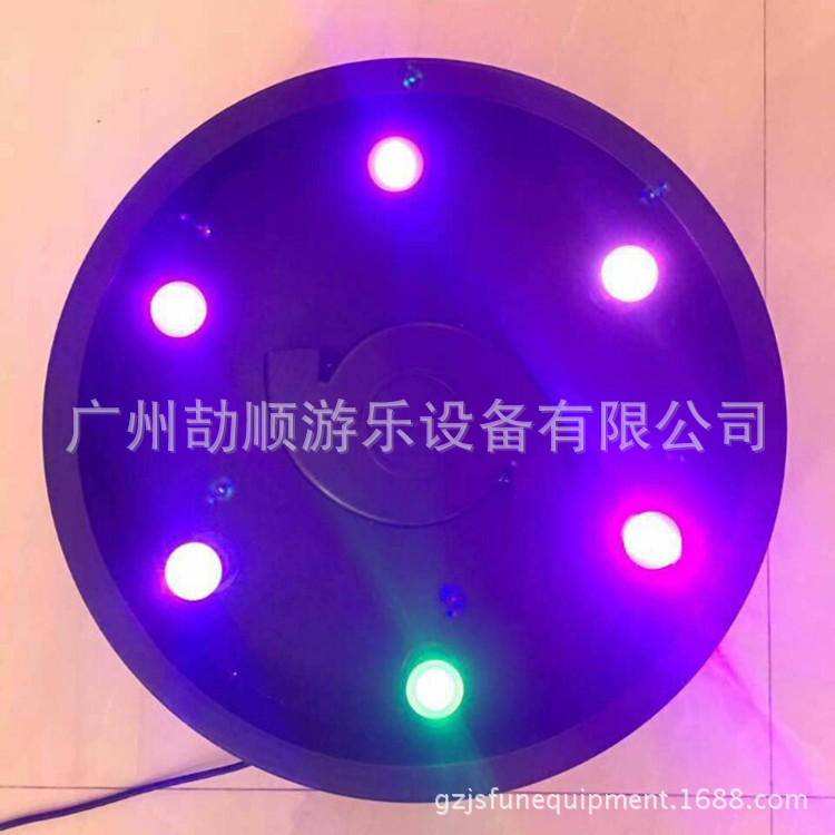 便携式充气灯柱风机塑料圆形led灯底座灯气模圆盘灯箱鼓风机LED