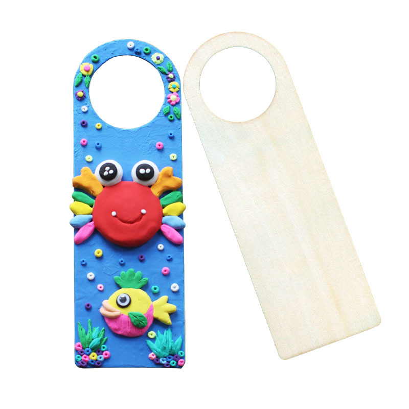Wooden children's signboard