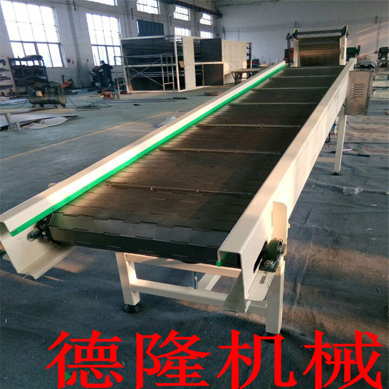 输送机批发 304不锈钢链板输送机 食品饮料生产线 链板90度转弯机