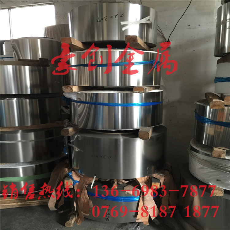 301HTA不锈钢带 特硬不锈钢恒力卷簧带 301eh不锈钢弹簧发条带