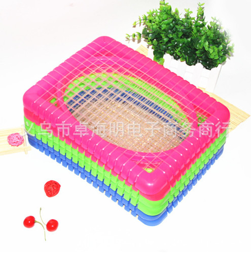 Wholesale summer cooling pads, plastic mesh breathable seat pads, student chair pads, garment factory employee benches, seat cushions