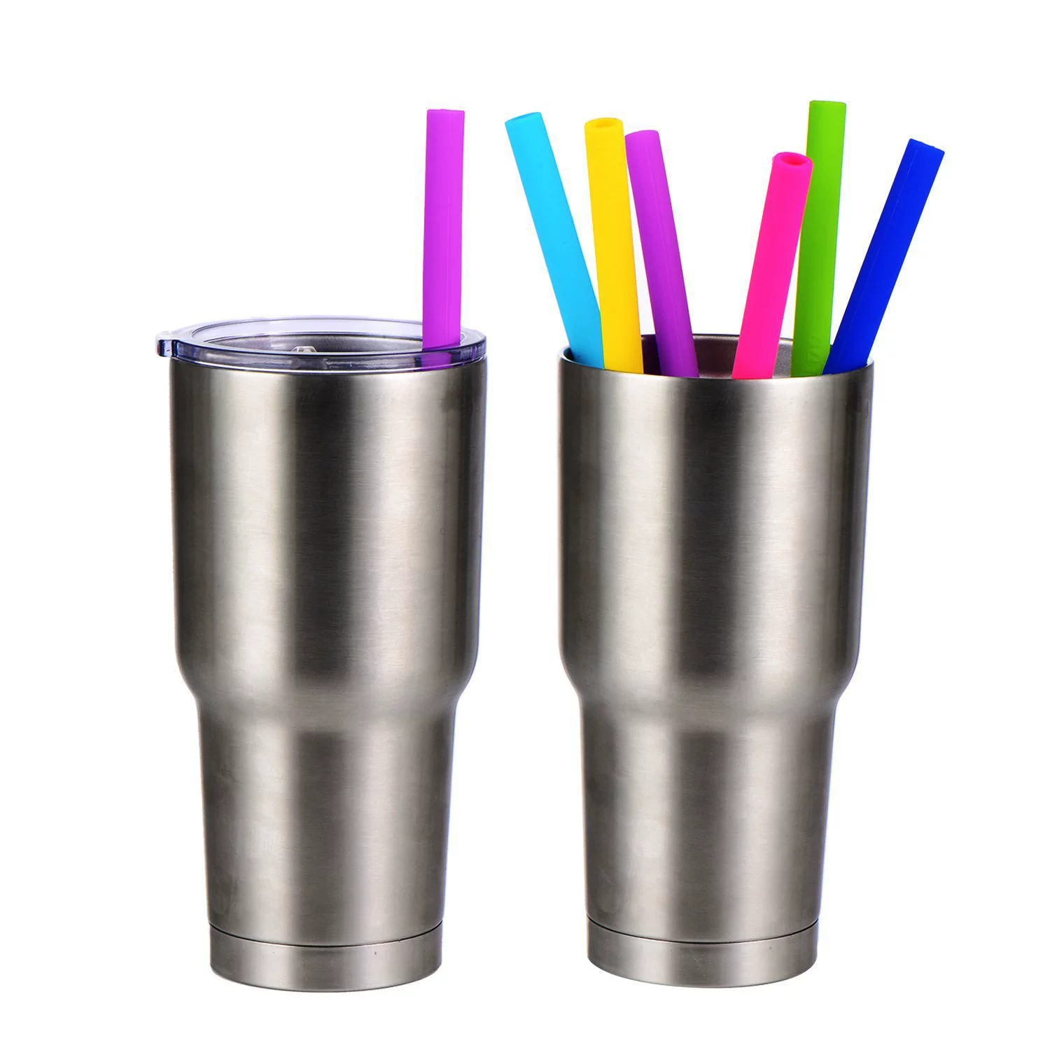 Food silicone, bent pipe, silicone straw