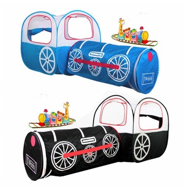 Continental style Children&#39;s Tent Thomas train children Toys baby Game house Emotionality Super large Early education Tunnel