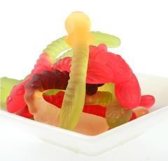 South Korea-imported Orion New Caterpillar Mixed QQ Jelly, Little Snake QQ Juice Jelly, and Gummy Candies—67g