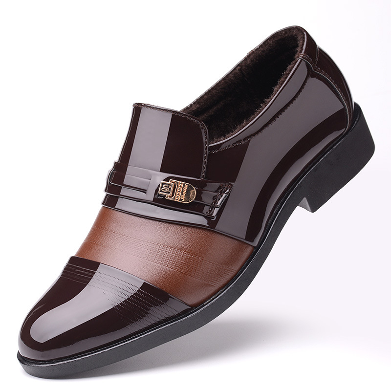 Chaussures homme en Cuir artificiel - Ref 3445609 Image 6