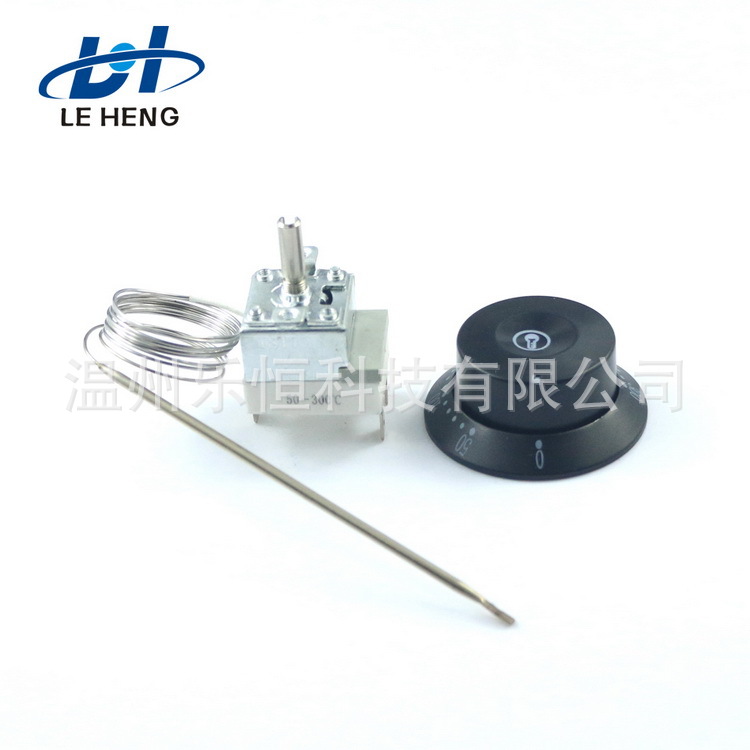 供应电暖器温控器 洗衣机白色塑料平旋钮恒温器