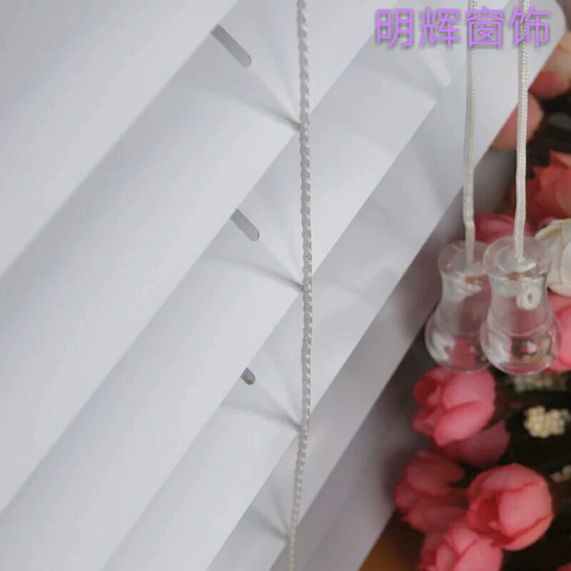 Office curtain curtain shading shading office louvery aluminum alloy S -shaped first -line cross -leaf window production