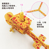 Wooden three dimensional brainteaser, toy for leisure, realistic helicopter, airplane, handmade, wholesale