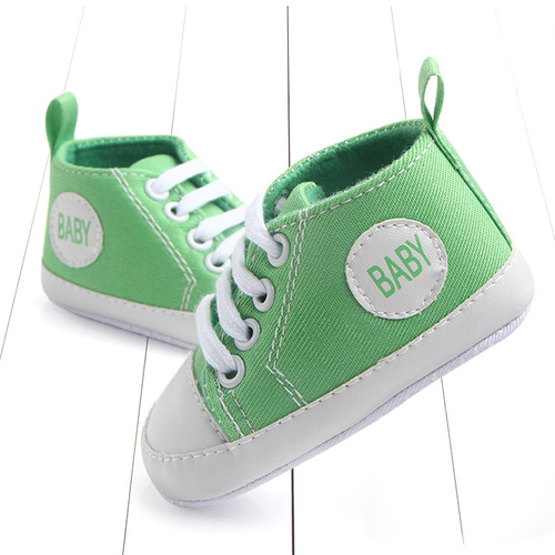 Spring and Autumn 0-1 year old canvas shoes baby toddler shoes baby shoes soft sole shoes 0106 total