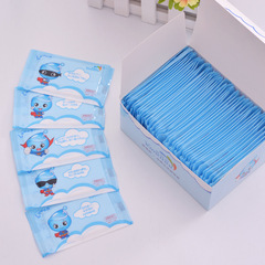 50片獨立包裝雅曼妮盒裝濕巾紙嬰兒濕紙巾成人一次性濕巾批發定做