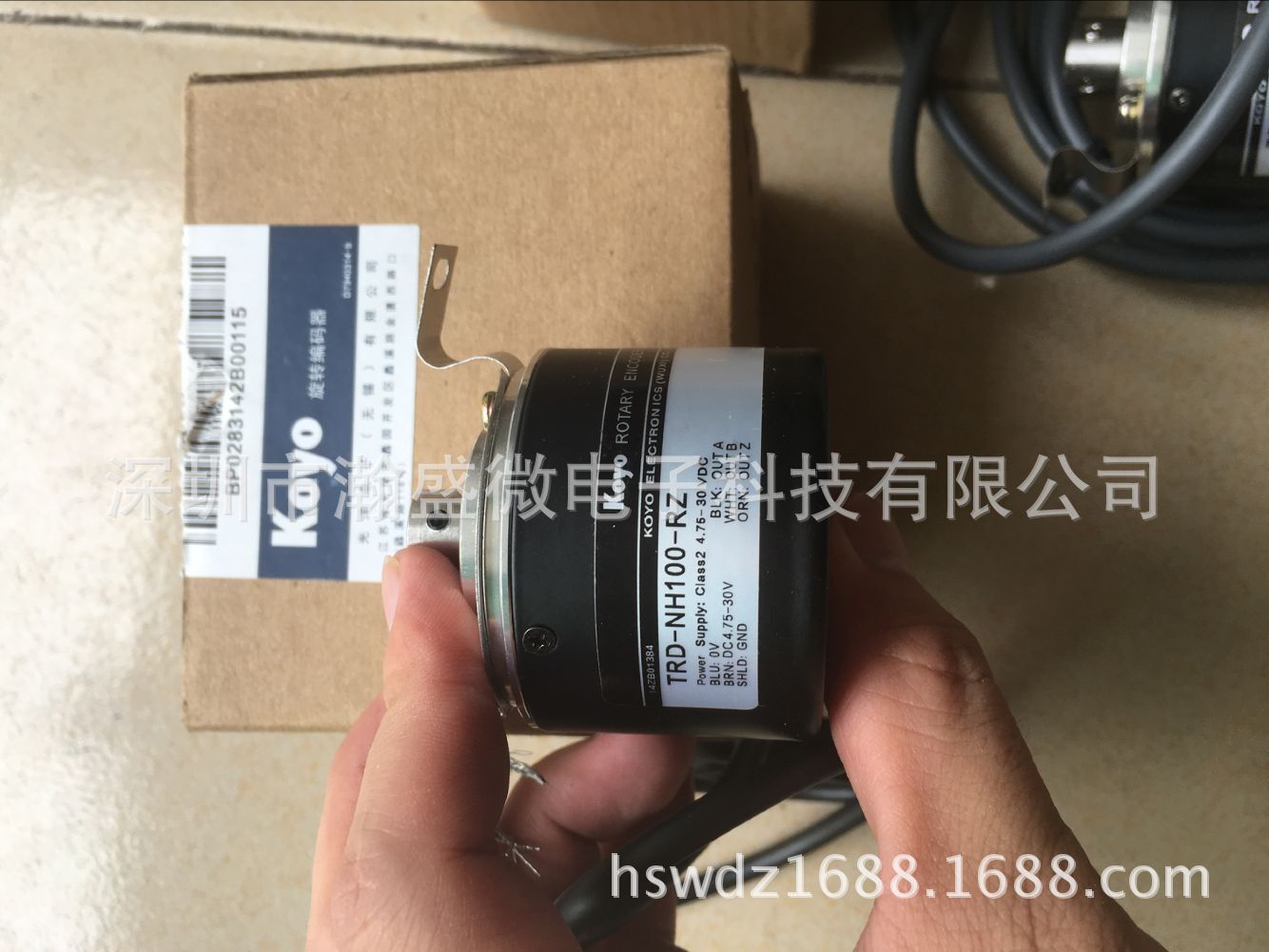 koyo光洋编码器/空心编码器/增量式旋转光电编码器 TRD-NH100-RZ