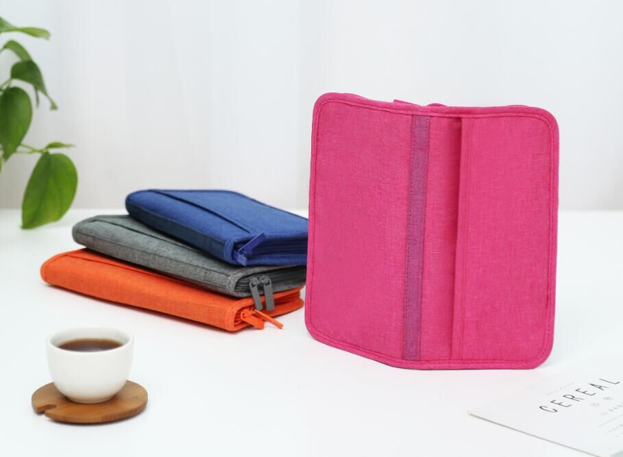 142g Weight 100pcs Quantity Nylon Material Solid Color Pattern Casual Style Simple Certificates Mobile Phone Change Storage Bag Wholesale Nihaojewelry 7