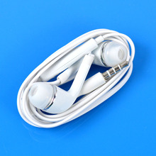 厂家批发白色耳机耳塞 适用J5耳机9500 手机线控调音S4入耳式耳机