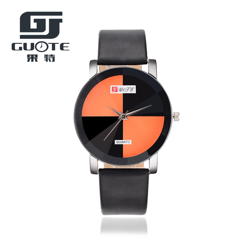 爆款潮流时尚女生女表学生复古披萨数字小巧小清新皮带手表包邮