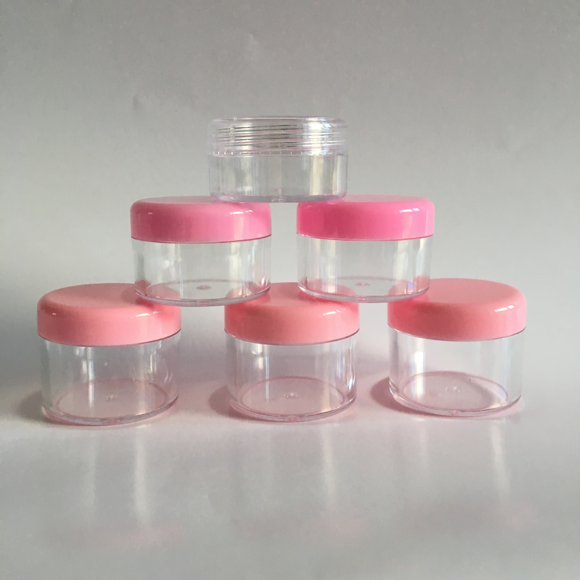 20g Jar Separate loading Dressing Trial bottle Facial mask Round bottle travel