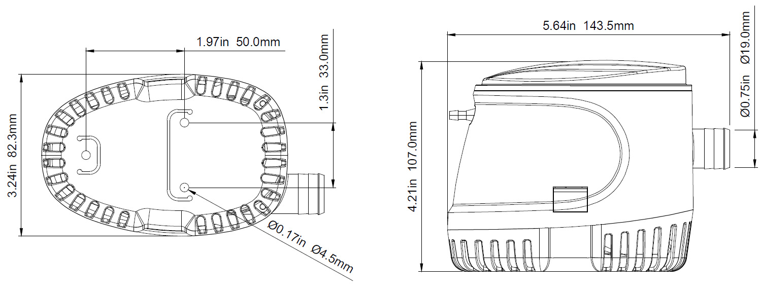 19自动泵尺寸图
