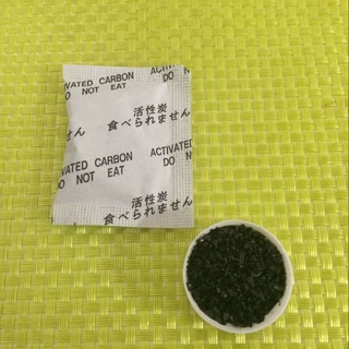 批发2克柱状活性炭干燥剂 吸味包 除臭剂  去味包脱臭剂活性炭包