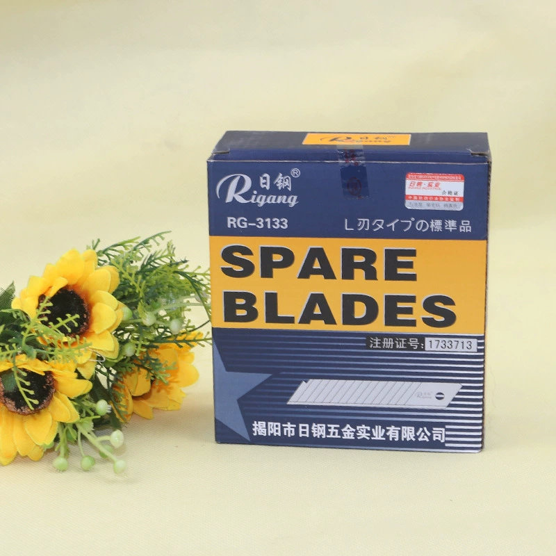 Art Blade Японская сталь 3133 Лезвие для резки обоев Лезвие для распаковки Лезвие 18 мм Запасное лезвие