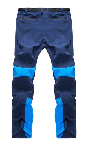 Men's outdoor quick-drying pants, color-blocked quick-drying pants, running, fishing and cycling pants, thin section 1782