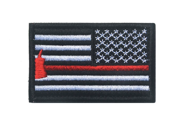 Red line fire ax right